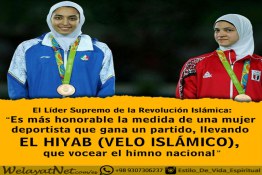 Una mujer deportista con el velo islámico