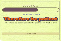 Be Patient