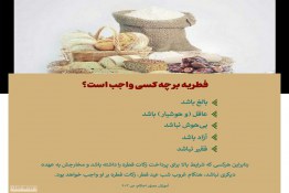 زکات بر چه کسانی واجب است,فطریه به چه کسانی تعلق میگیرد