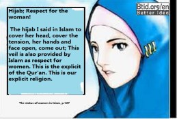Hijab; Respect for the woman!