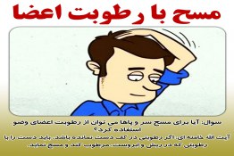 مسح با رطوبت اعضا