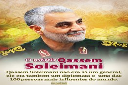 O mártir Haj Qassem Soleimani