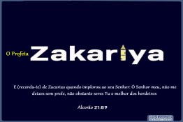O Profeta Zacarias 