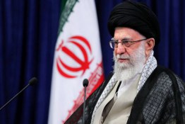 1-	Ayatollah Khamenei: Iran has made good progress in various fields…. Despite….. the country.