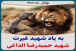 ویدئو | به یاد شهید غیرت، حمیدرضا الداغی