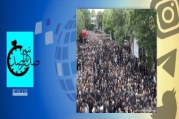 حضور پر شور مردم آذربایجان در تشییع شهدای خدمت